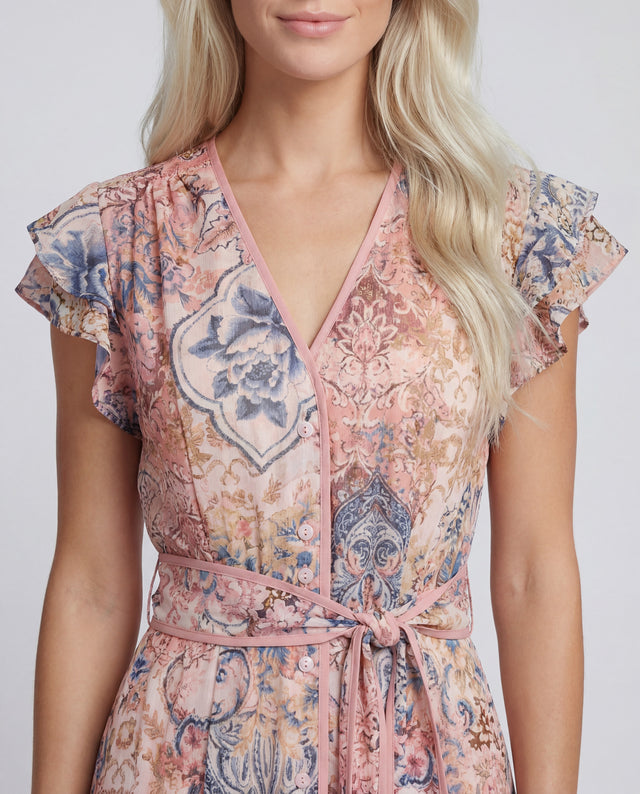 Francine Piped Dress