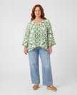 Fresh Oversized Top - Green