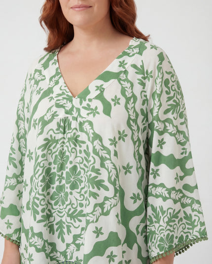 Fresh Oversized Top - Green