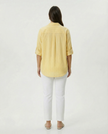 Frill Pocket Shirt - Lemon