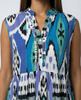Ikat Tiered Maxi