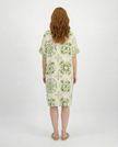 Italian Tile Dress - Green
