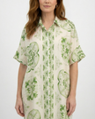 Italian Tile Dress - Green