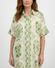 Italian Tile Dress - Green