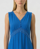 Lace Trim Empire Dress