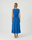 Lace Trim Empire Dress
