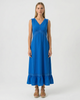 Lace Trim Empire Dress