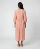 Lurex Rainbow Midi Dress - Shell Pink