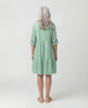 Lurex Striped TabSlv Dress - Mint