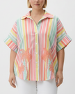 Palm Striped Shirt