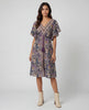 Purple Paisley Dress