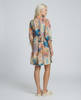Seashell Yoke Front Mini Dress