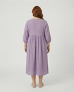 Sequin Midi Smock Dress - Lavender