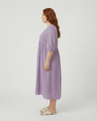 Sequin Midi Smock Dress - Lavender