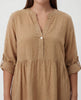 Sequin Dobby TabSlv Dress - Carmello