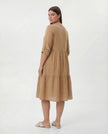 Sequin Dobby TabSlv Dress - Carmello