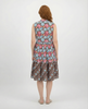 Sleeveless Drawstring Dress - Brown