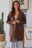 Squared Cardi with Pockets