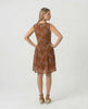 Tan Rainbow Dress