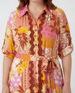 Tropical Delight Shirt Dress