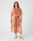 Tropical Delight Shirt Dress