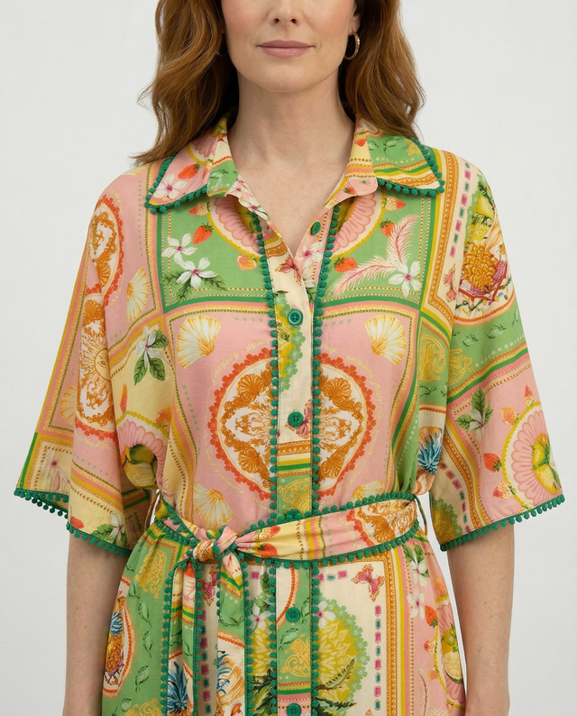Tutti Fruiti Shirt Dress