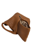 Woven Handbag with Pouch - Tan
