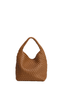 Woven Handbag with Pouch - Tan