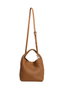 Woven Handbag with Pouch - Tan