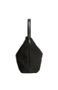 Woven Slouch Handbag - Black