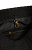 Woven Slouch Handbag - Black
