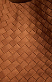 Woven Slouch Handbag - Tan