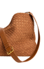 Woven Slouch Handbag - Tan